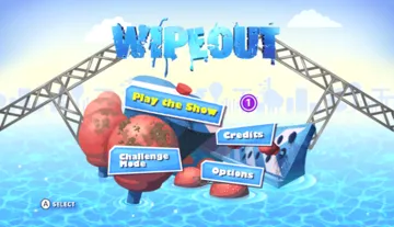 Wipeout - The Game screen shot title